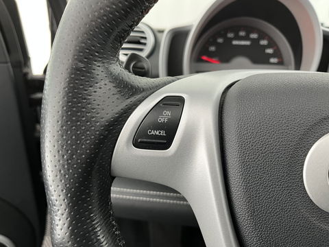 Smart Fortwo cabrio Electric drive Brabus Black-Edition 18 kWh {SOH-99%} Aut. *NAVI-FULLMAP | LEATHER | AIRCO | HEATED-SPORTSEATS | CRUISE | SHIFT-PADDLES  | AIRSCARF | 16'' ALU*