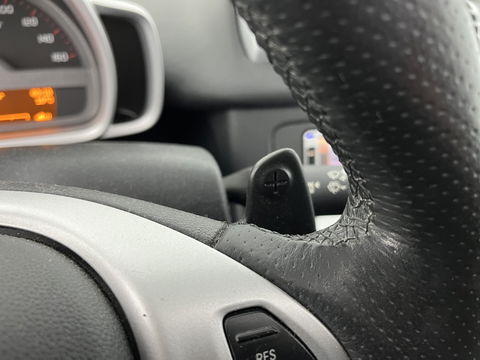 Smart Fortwo cabrio Electric drive Brabus Black-Edition 18 kWh {SOH-99%} Aut. *NAVI-FULLMAP | LEATHER | AIRCO | HEATED-SPORTSEATS | CRUISE | SHIFT-PADDLES  | AIRSCARF | 16'' ALU*