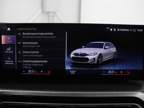 BMW 3-serie 320e M Sport | Panoramadak | Trekhaak | Stoelverwarming | Carplay | Sportstoelen | Leder/Alcantara | Navigatie | Widescreen Display | Sfeerverlichting | Parkeerhulp | PHEV | Plug In