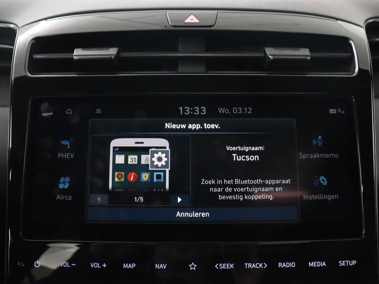 Hyundai Tucson 1.6 T-GDI PHEV N Line Sky 4WD | Panoramadak | Stoelverwarming | Leder/Alcantara | Camera | Adaptive cruise | Carplay | Full LED | Stuurverwarming | Keyless | Plug In