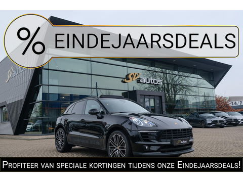 Porsche Macan 2.0 T 252pk Panoramadak Luchtvering 18-weg Adaptieve Sportstoelen Trekhaak elektrisch 21" LMV