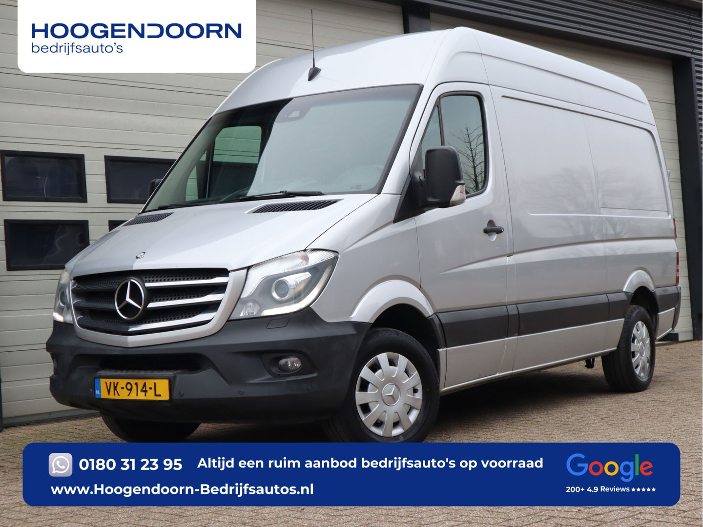 Mercedes-Benz Sprinter 316 CDI Automaat L2H2 - Trekhaak 2,8t KG - Xenon - 1ste Eigenaar