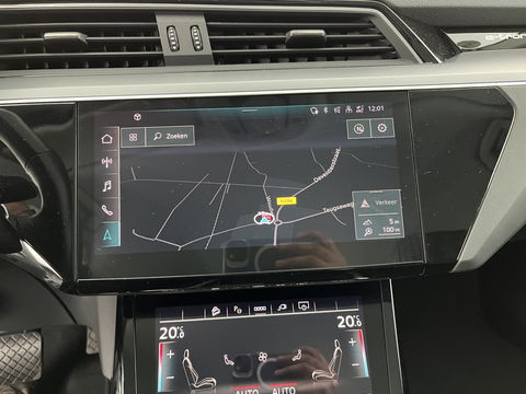Audi e-tron 55 quattro Advanced edition Plus 95 kWh [3-Fase] {SOH-93%} (INCL-BTW) Aut.*LUXURY-LEATHER | ADAPTIVE-CRUISE | FULL-LED | DIGI-COCKPIT | KEYLESS | MEMORY-PACK | CAMERA | NAVI-FULLMAP | SHIFT-PADDLES | DAB+ | HEATED-COMFORTSEATS | DRIVE-SELECT | 20''AL