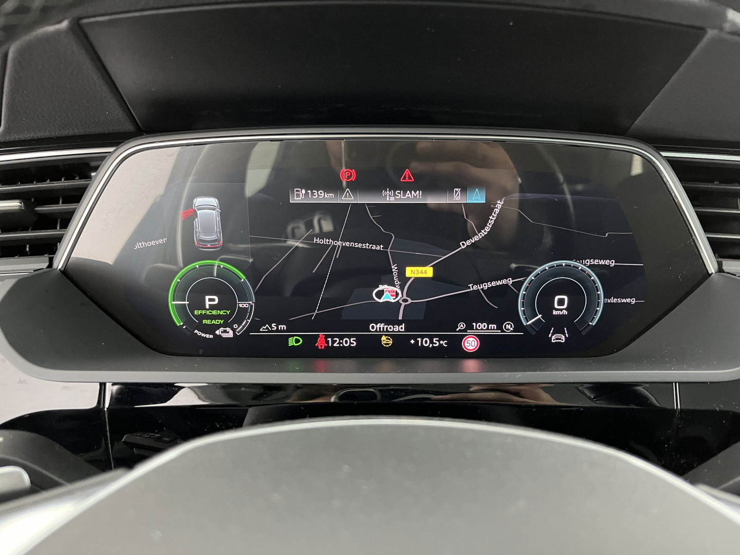 Audi e-tron 55 quattro Advanced edition Plus 95 kWh [3-Fase] {SOH-93%} (INCL-BTW) Aut.*LUXURY-LEATHER | ADAPTIVE-CRUISE | FULL-LED | DIGI-COCKPIT | KEYLESS | MEMORY-PACK | CAMERA | NAVI-FULLMAP | SHIFT-PADDLES | DAB+ | HEATED-COMFORTSEATS | DRIVE-SELECT | 20''AL