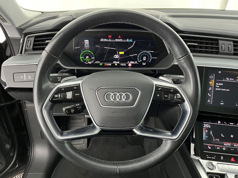 Audi e-tron 55 quattro Advanced edition Plus 95 kWh [3-Fase] {SOH-93%} (INCL-BTW) Aut.*LUXURY-LEATHER | ADAPTIVE-CRUISE | FULL-LED | DIGI-COCKPIT | KEYLESS | MEMORY-PACK | CAMERA | NAVI-FULLMAP | SHIFT-PADDLES | DAB+ | HEATED-COMFORTSEATS | DRIVE-SELECT | 20''AL