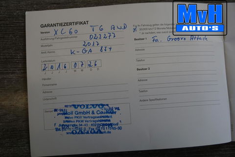 Volvo XC60 2.0 T6 Summum 306PK|PANO|H/K AUDIO|ADAP.CRUISE|TREKH