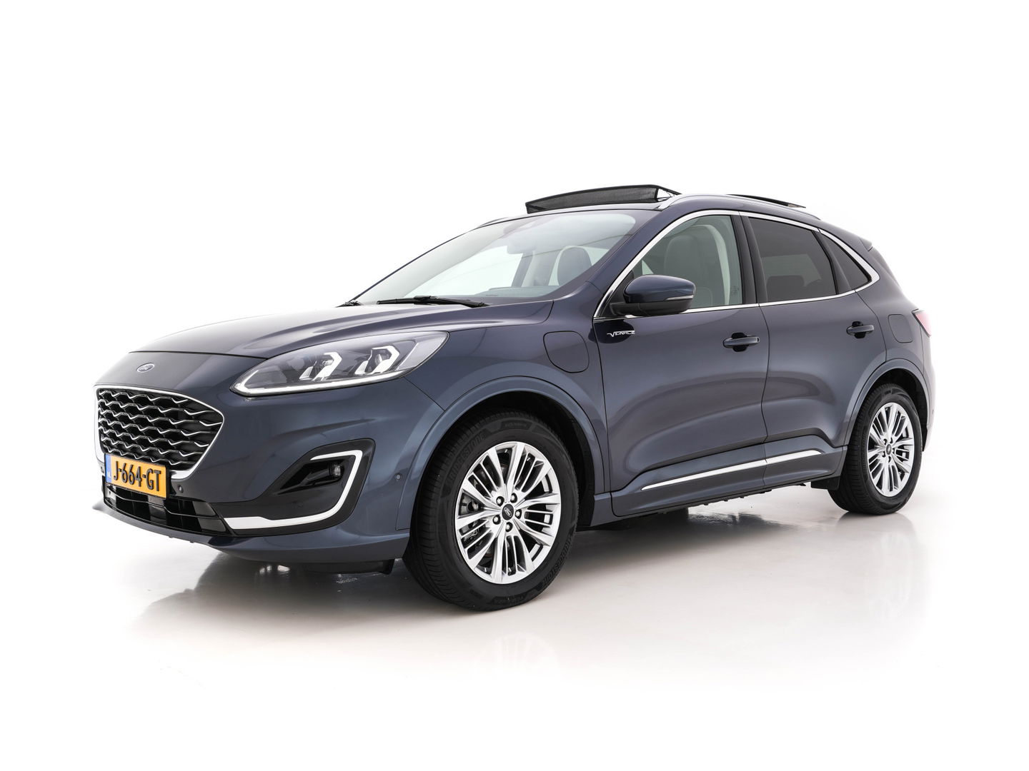Ford Kuga 2.5 PHEV Vignale (Plug-In) (INCL-BTW) Aut. *PANO | LUXURY-LEATHER | DIGI-COCKPIT | FULL-LED | BANG/OLUFSEN-AUDIO |  HEAD-UP | KEYLESS | DAB | CARPLAY | NAVI-FULLMAP | MEMORY-PACK | HEATED-COMFORTSEATS | LANE-ASSIST | .
