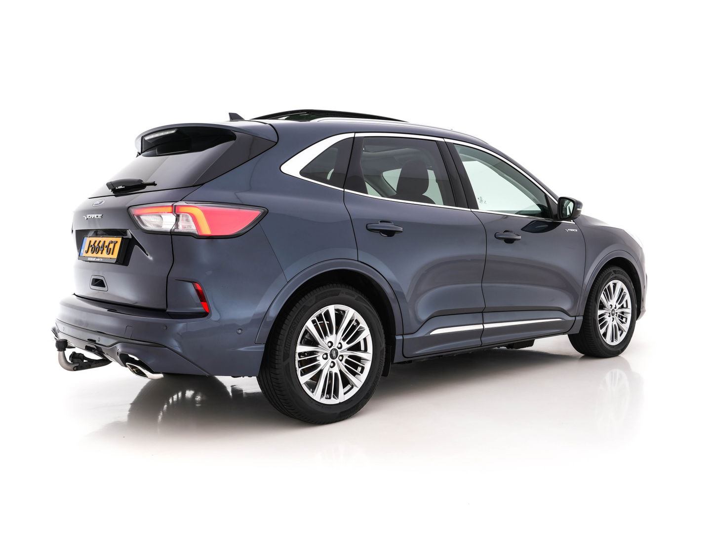 Ford Kuga 2.5 PHEV Vignale (Plug-In) (INCL-BTW) Aut. *PANO | LUXURY-LEATHER | DIGI-COCKPIT | FULL-LED | BANG/OLUFSEN-AUDIO |  HEAD-UP | KEYLESS | DAB | CARPLAY | NAVI-FULLMAP | MEMORY-PACK | HEATED-COMFORTSEATS | LANE-ASSIST | .