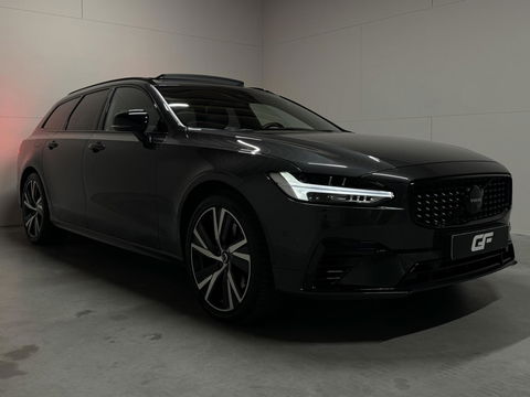 Volvo V90 2.0 T6 Plug-in hybrid AWD Ultra Dark Pano H/K 360 ACC Trekh.