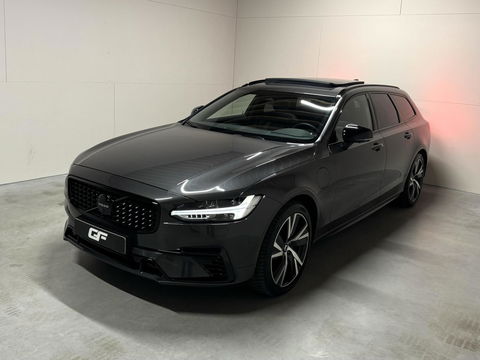 Volvo V90 2.0 T6 Plug-in hybrid AWD Ultra Dark Pano H/K 360 ACC Trekh.