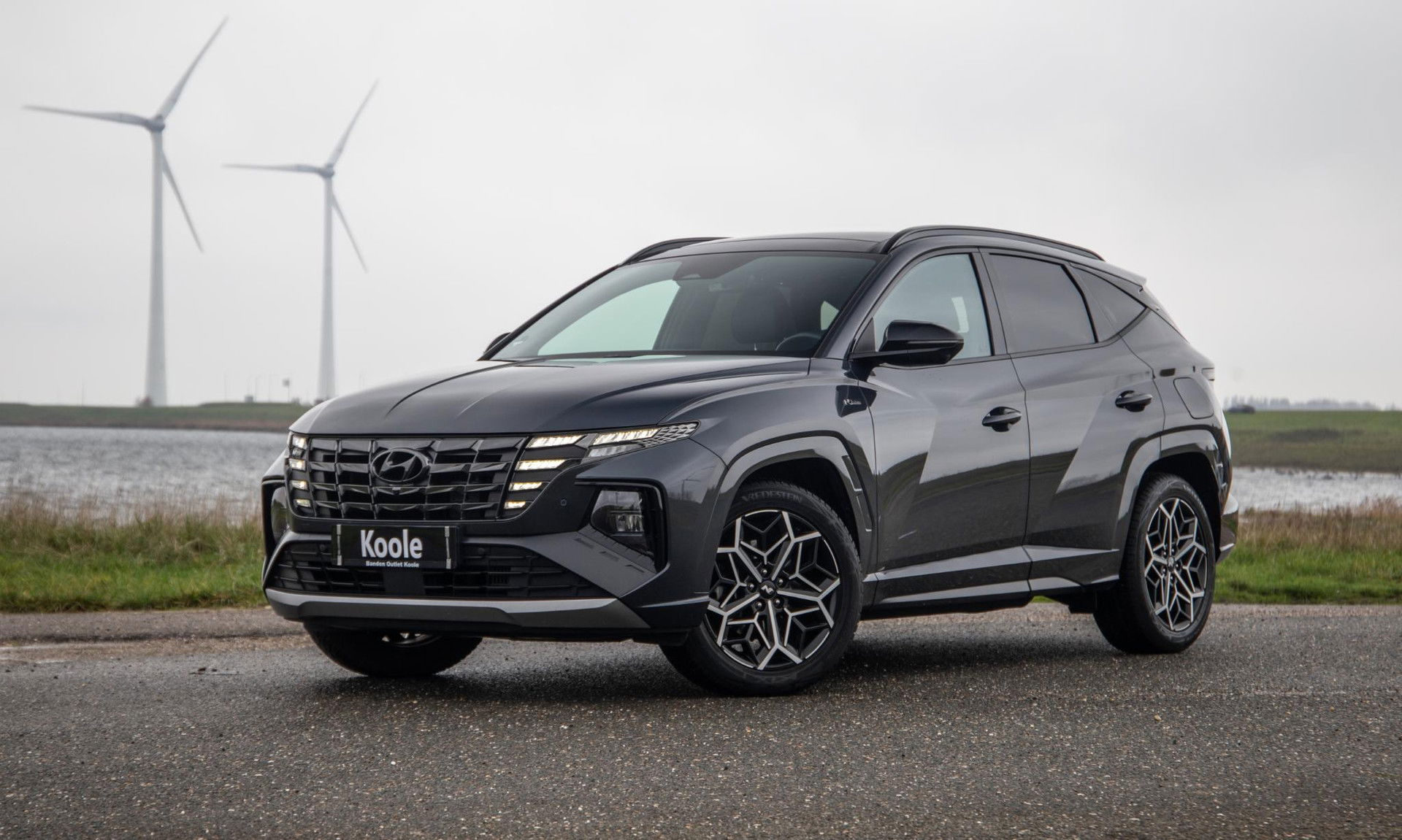 Hyundai TUCSON Hybrid 1.6 T-GDI HEV N Line Sky AUTOMAAT / STOEL VERWARMING + KOELING / PANO / CAMERA