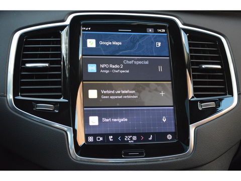 Volvo XC90 T8 Recharge AWD Ultimate Dark | Luchtvering | Head-Up | Panoramadak | Stoelventilatie | Pilot-Assist | Massage stoelen|