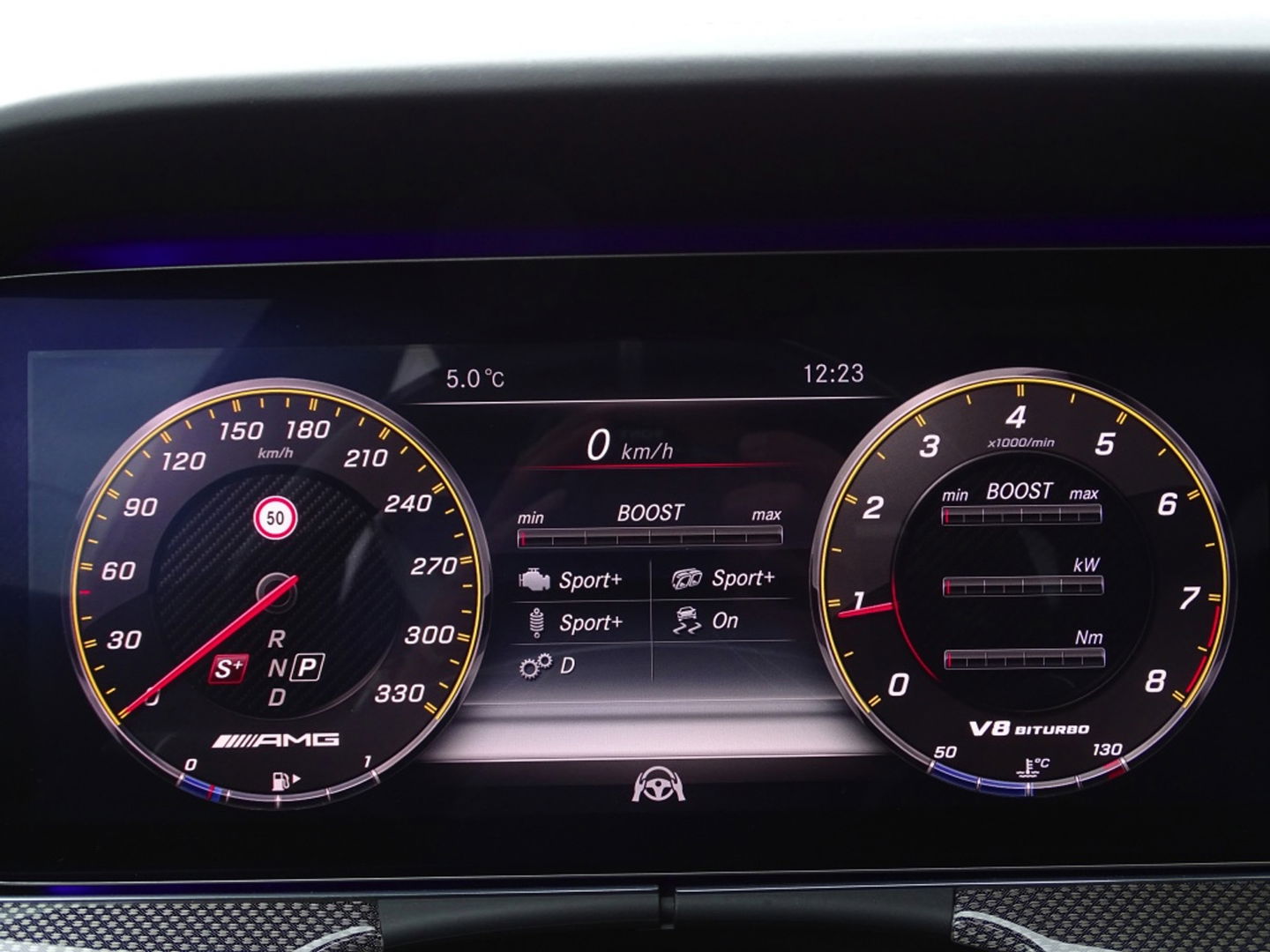 Mercedes-Benz E-Klasse Estate E63s AMG V8 613PK 4-Matic / Carbon / Pano / 360 / Head-Up