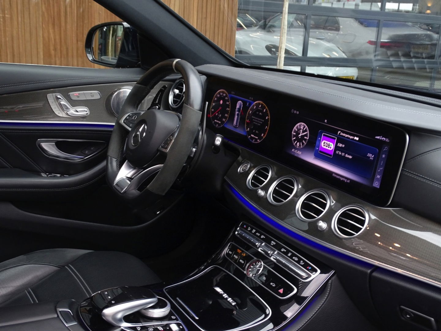 Mercedes-Benz E-Klasse Estate E63s AMG V8 613PK 4-Matic / Carbon / Pano / 360 / Head-Up