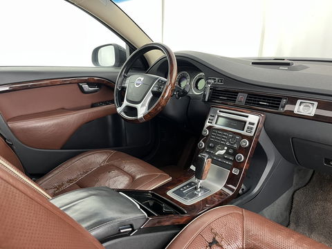 Volvo S80 2.4 D5 Executive Aut. *PANO | LUXURY-LEATHER | XENON | ECC | HEATED-COMFORTSEATS | CRUISE | PDC | WOODEN-INLAY | MEMORY-PACK | NAVI-FULLMAP | DYNAUDIO | TOWBAR | CRUISE | KEYLESS | 18''ALU*