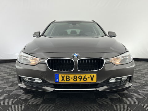 BMW 3 Serie Touring 318d Modern Line High Executive *LEATHER-FABRIC | NAVI-FULLMAP | HEATED-COMFORTSEATS | ECC | PRIVACY-GLASS | TOWBAR | CRUISE | PDC | 17''ALU*