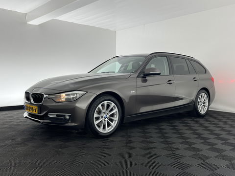BMW 3 Serie Touring 318d Modern Line High Executive *LEATHER-FABRIC | NAVI-FULLMAP | HEATED-COMFORTSEATS | ECC | PRIVACY-GLASS | TOWBAR | CRUISE | PDC | 17''ALU*