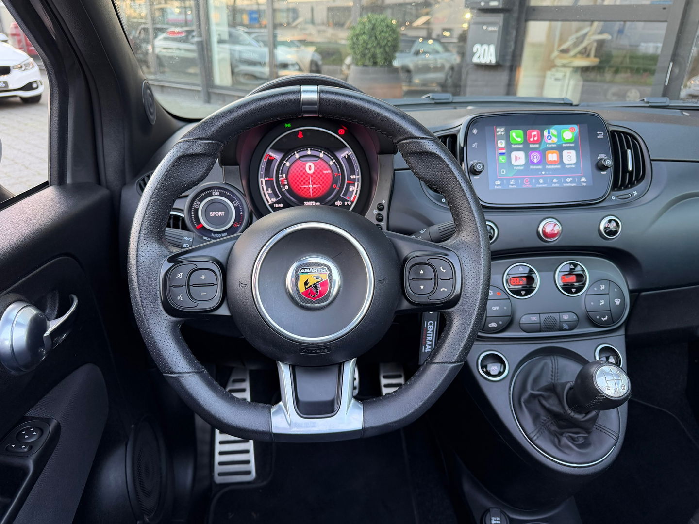 Fiat 500C 1.4 T-Jet Abarth 595C Pista|Carplay|Pdc|Navi|Climate Control|165PK