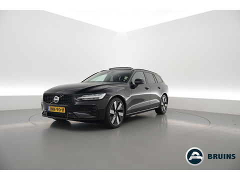 Volvo V60 2.0 T6 Plug-in hybrid AWD Plus Dark | Pano | 360 Camera | Elek trekhaak | H&K Audio | 4 stoel + stuurverw.|