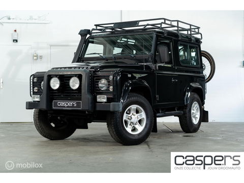 Land Rover Defender 90 SW geel kenteken