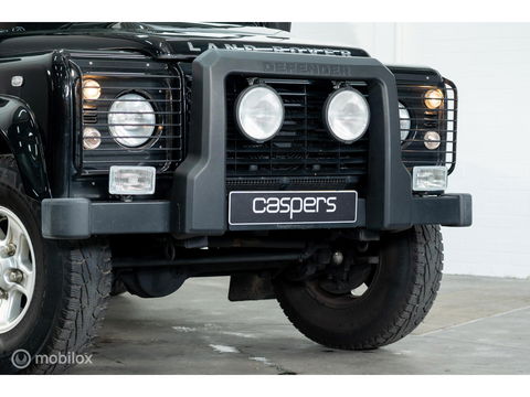 Land Rover Defender 90 SW geel kenteken