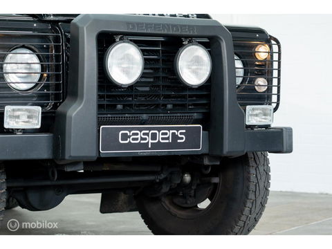 Land Rover Defender 90 SW geel kenteken