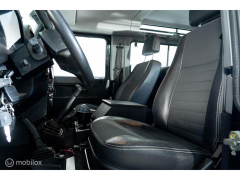 Land Rover Defender 90 SW geel kenteken