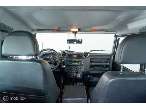 Land Rover Defender 90 SW geel kenteken