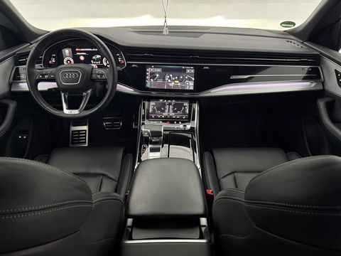 Audi Q8 55 TFSI e Quattro 422PK S-Line | SOH 91% | Virtual | Sfeer | Camera | Stoel/Stuur verw. | Adap. Cruise | Trekh. | Carplay | Keyless | NAP
