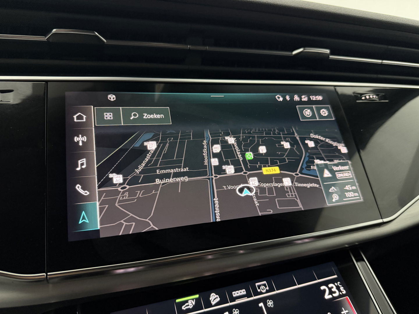 Audi Q8 55 TFSI e Quattro 422PK S-Line | SOH 91% | Virtual | Sfeer | Camera | Stoel/Stuur verw. | Adap. Cruise | Trekh. | Carplay | Keyless | NAP