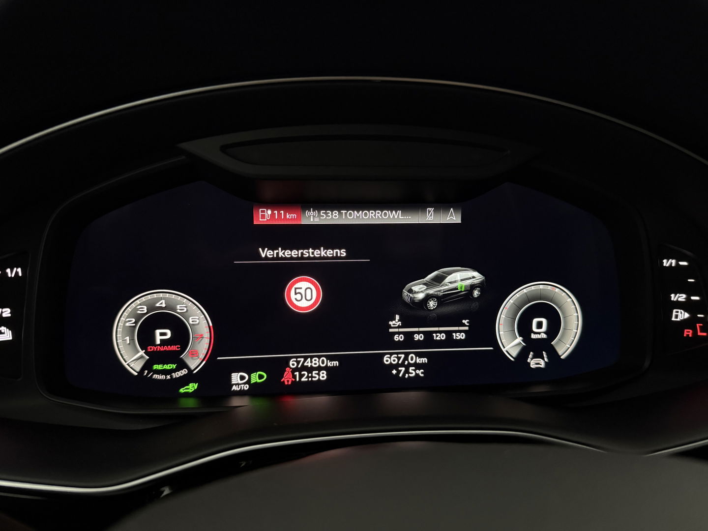 Audi Q8 55 TFSI e Quattro 422PK S-Line | SOH 91% | Virtual | Sfeer | Camera | Stoel/Stuur verw. | Adap. Cruise | Trekh. | Carplay | Keyless | NAP