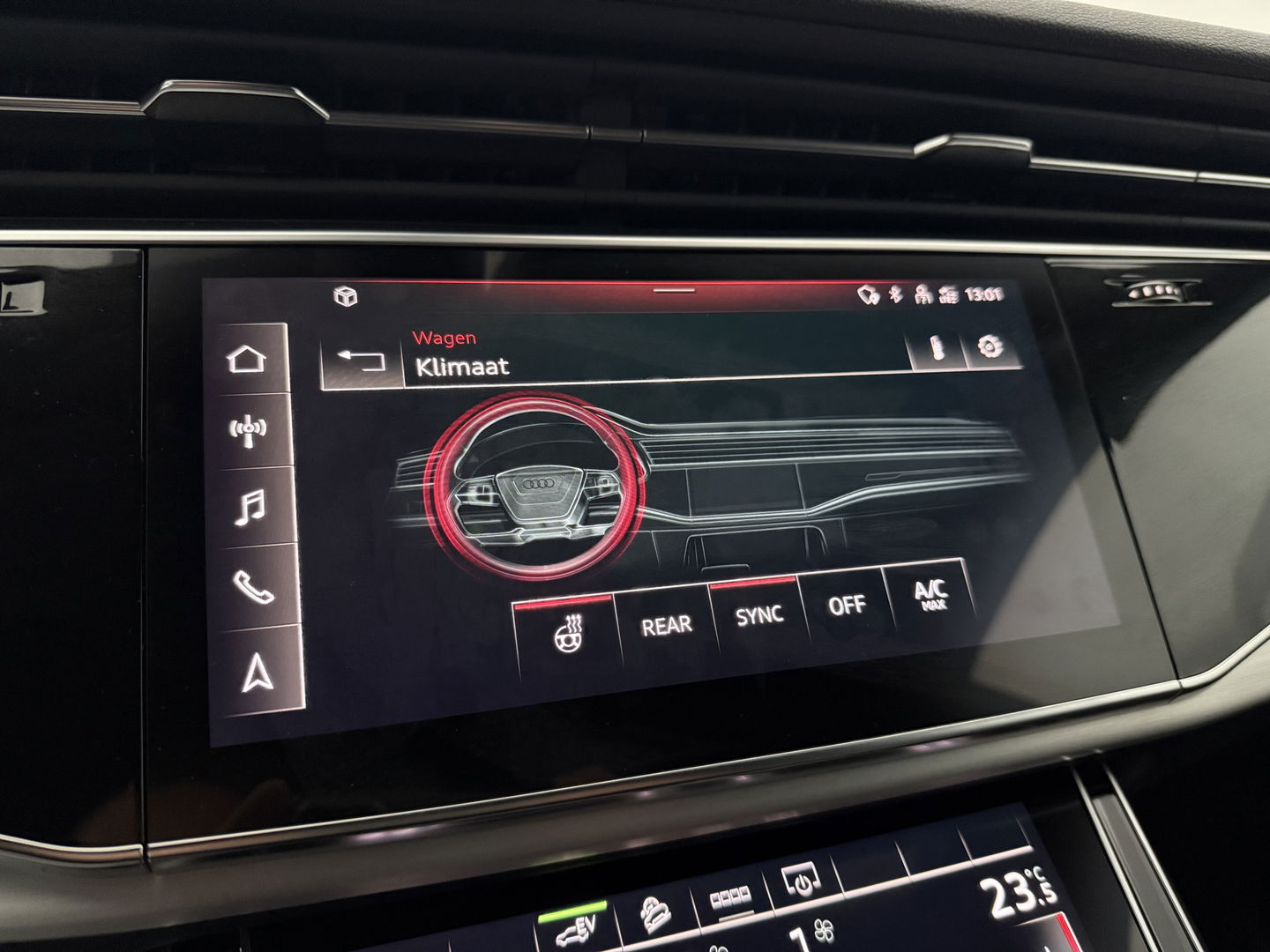 Audi Q8 55 TFSI e Quattro 422PK S-Line | SOH 91% | Virtual | Sfeer | Camera | Stoel/Stuur verw. | Adap. Cruise | Trekh. | Carplay | Keyless | NAP