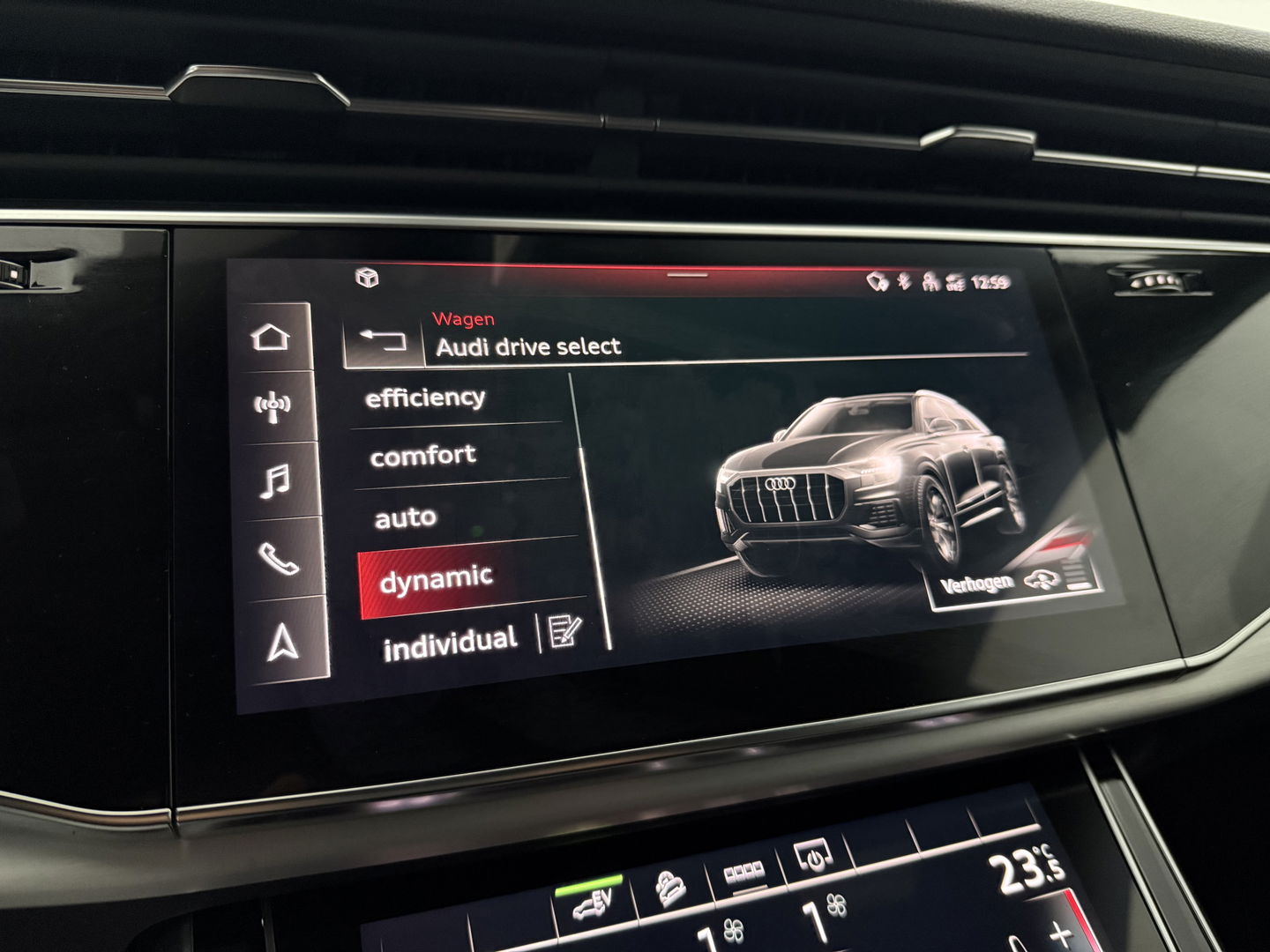 Audi Q8 55 TFSI e Quattro 422PK S-Line | SOH 91% | Virtual | Sfeer | Camera | Stoel/Stuur verw. | Adap. Cruise | Trekh. | Carplay | Keyless | NAP