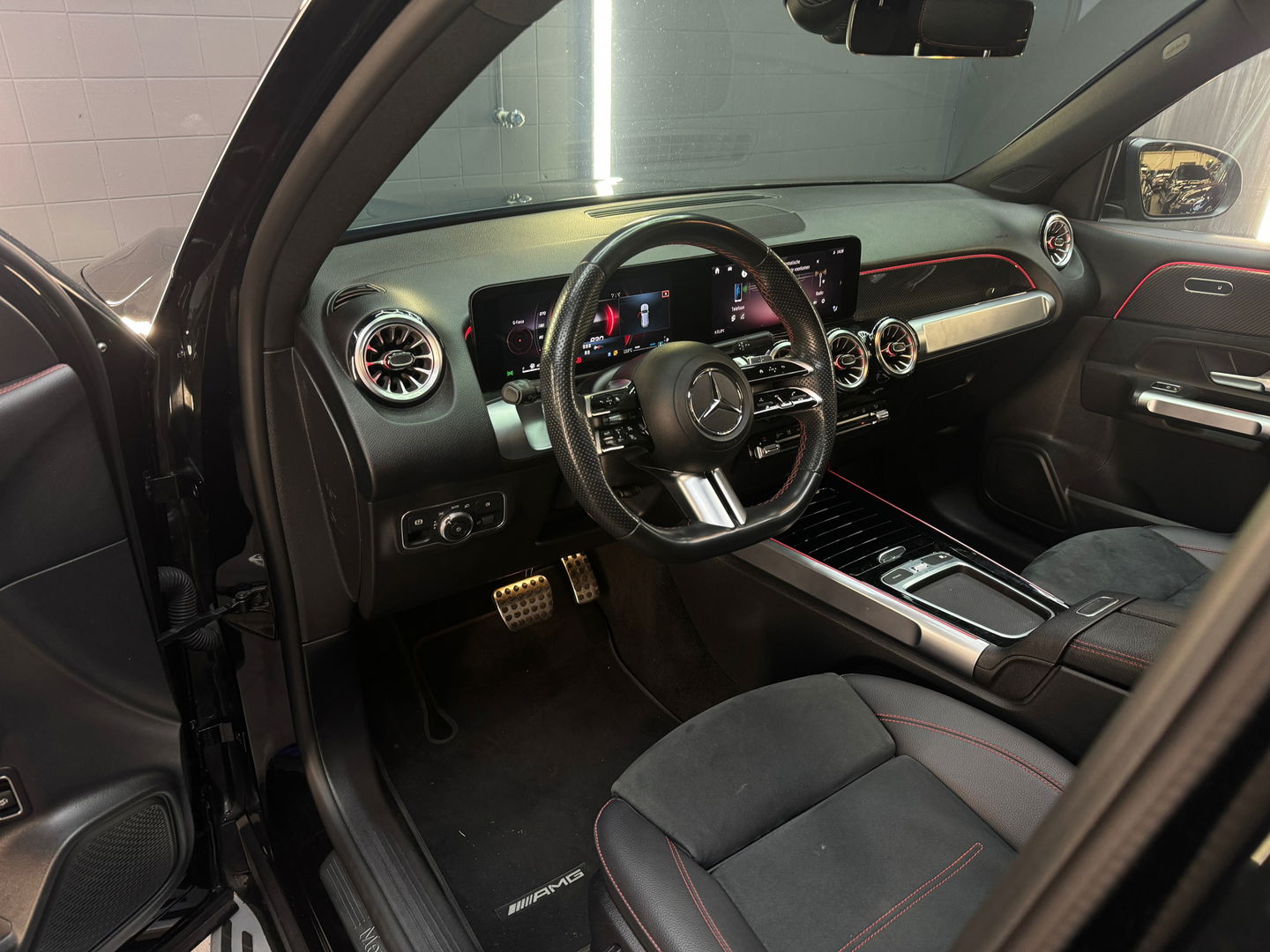 Mercedes-Benz GLB 200 AMG 7p Pano|Sfeer|Trekhaak|Night|GLB35