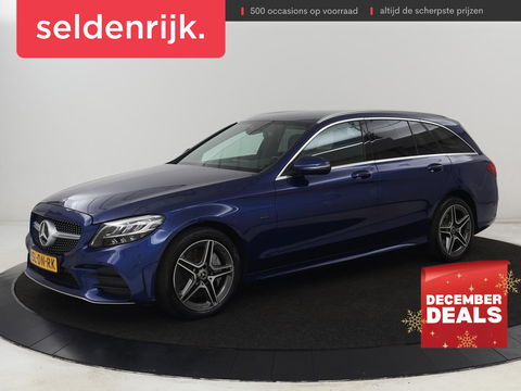 Mercedes-Benz C-Klasse 300de AMG | Trekhaak | Stoelverwarming | Carplay | Leder/Alcantara | Full LED | Navigatie | Camera | Park Assist | Climate control | PHEV | Plug In