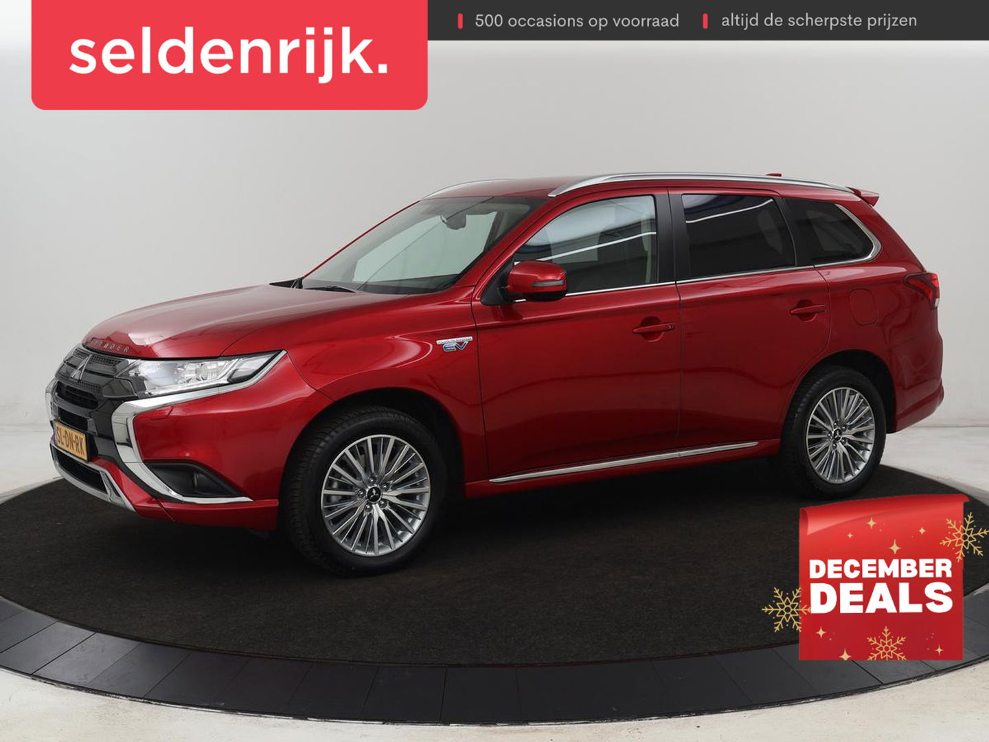 Mitsubishi Outlander 2.4 PHEV Intense | Trekhaak | Stoelverwarming | Leder/Alcantara | Camera | Carplay | Navigatie | Full LED | Cruise control | Plug In