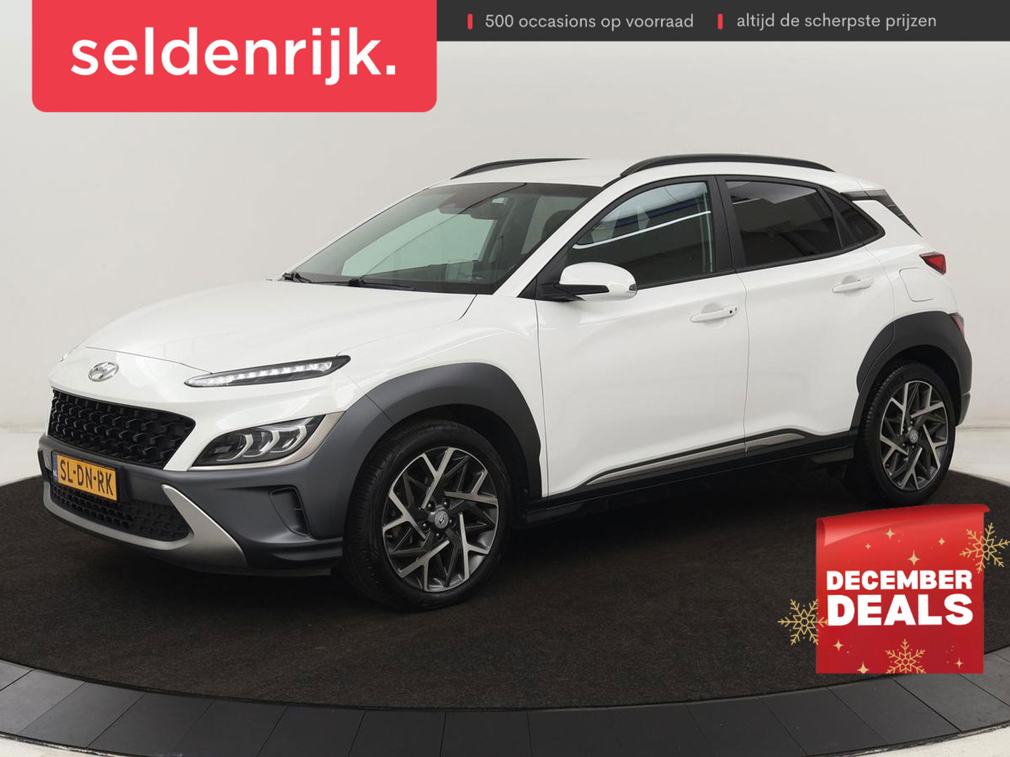 Hyundai KONA 1.6 GDI HEV Fashion | Head-Up | Adaptive cruise | Camera | Carplay | Krell Audio | Keyless | Navigatie | Digital Cockpit | Climate control
