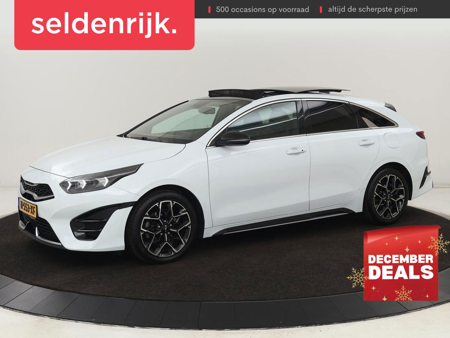 Kia ProCeed 1.0 T-GDi GT-Line | Panoramadak | Stoel & stuurverwarming | Carplay | Leder/Alcanatara | Full LED | Adaptive cruise | Navigatie | Keyless | Digital Cockpit