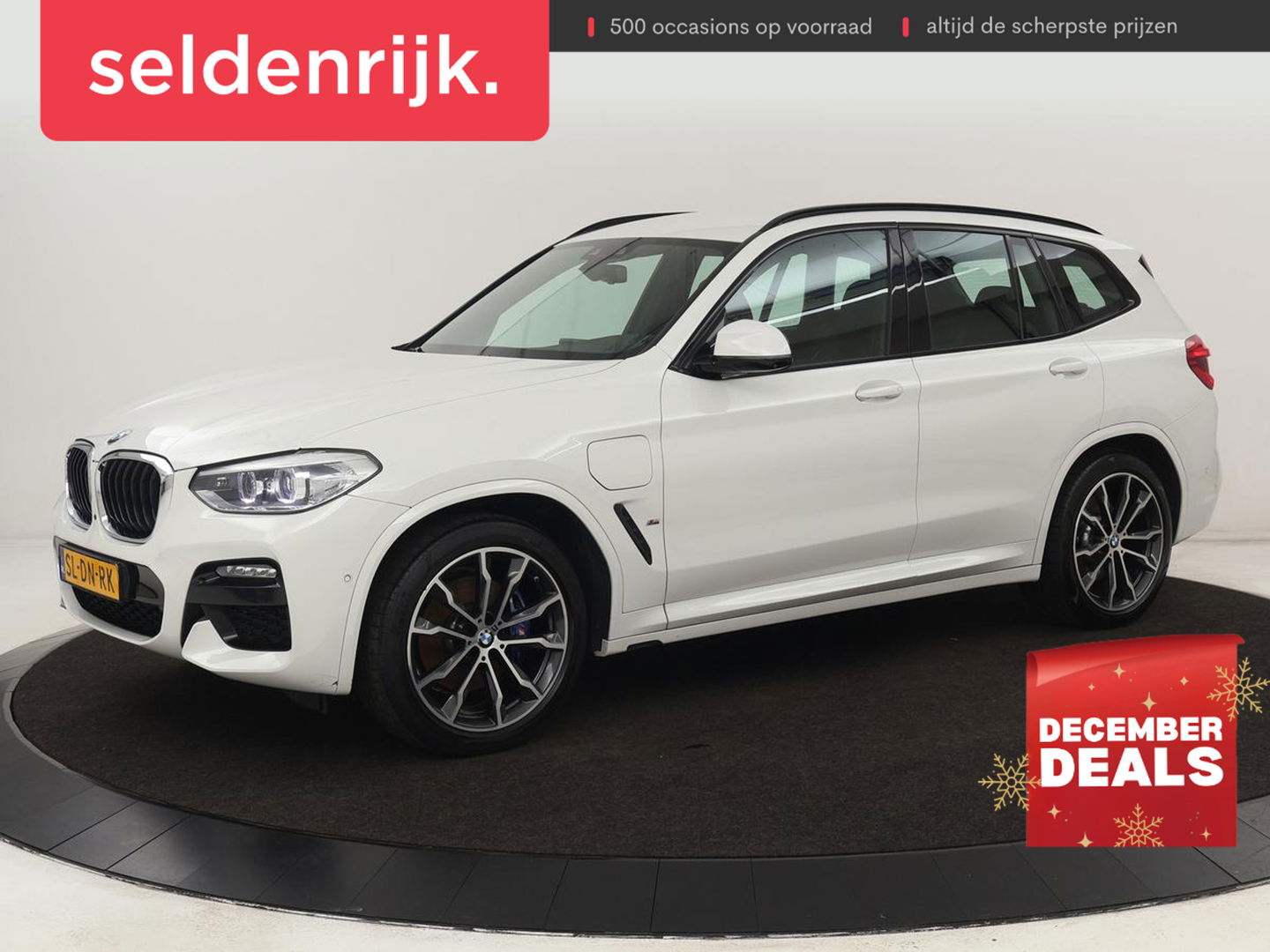 BMW X3 xDrive30e M Sport | 360 Camera | Harman/Kardon | Stoelverwarming | 20'' | Sportstoelen | Sfeerverlichting | Half leder | Navigatie | Live Cockpit | Keyless | PHEV | Plug In
