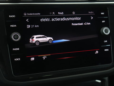 Volkswagen Tiguan 1.4 TSI eHybrid R Line | Matrix LED | Camera | Carplay | Adaptive cruise | 19'' | Navigatie | Park Assist | Virtual Cockpit | Climate control | DAB | Getint glas