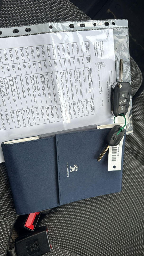 Peugeot Partner 1.2 Airco 3 Persoons Dealer onderhouden