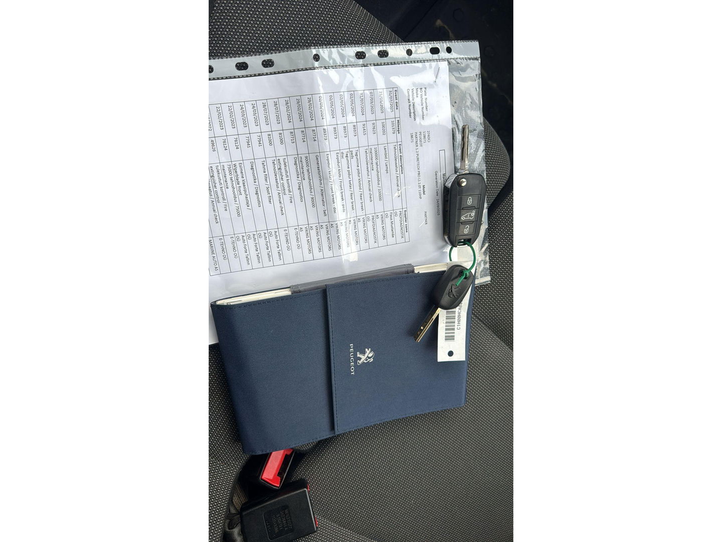 Peugeot Partner 1.2 Airco 3 Persoons Dealer onderhouden