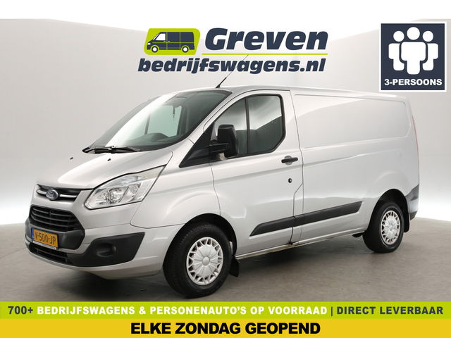 Ford Transit Custom - 2.2 TDCI L1H1 | Airco | Cruise | 3-Zits | Navi | Parkeersens |