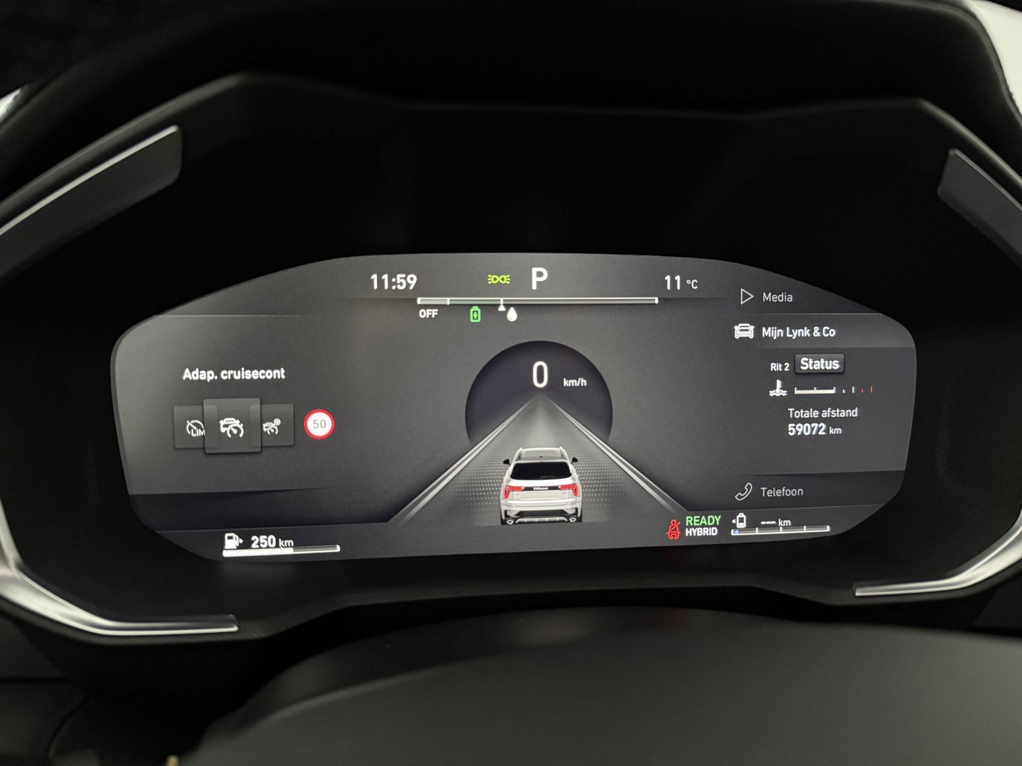 Lynk Co 01 1.5 Black Pack | SOH 95% | Adap. Cruise | Pano | Memory | Sfeerverl. | 360° | Virtual | Carplay