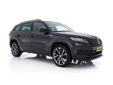 Škoda Kodiaq 1.5TSI Sportline ( 7-Pers.) Aut* LEATHER-MICROFIBRE | MEMORY-PACK | FULL-LED | ADAPTIVE-CRUISE | CAMERA | DAB+ | AMBIENT-LIGHT | KEYLESS | CARPLAY | HEATED-SPORTSEATS | DAB | SHIFT-PADDLES | 20 "ALU*