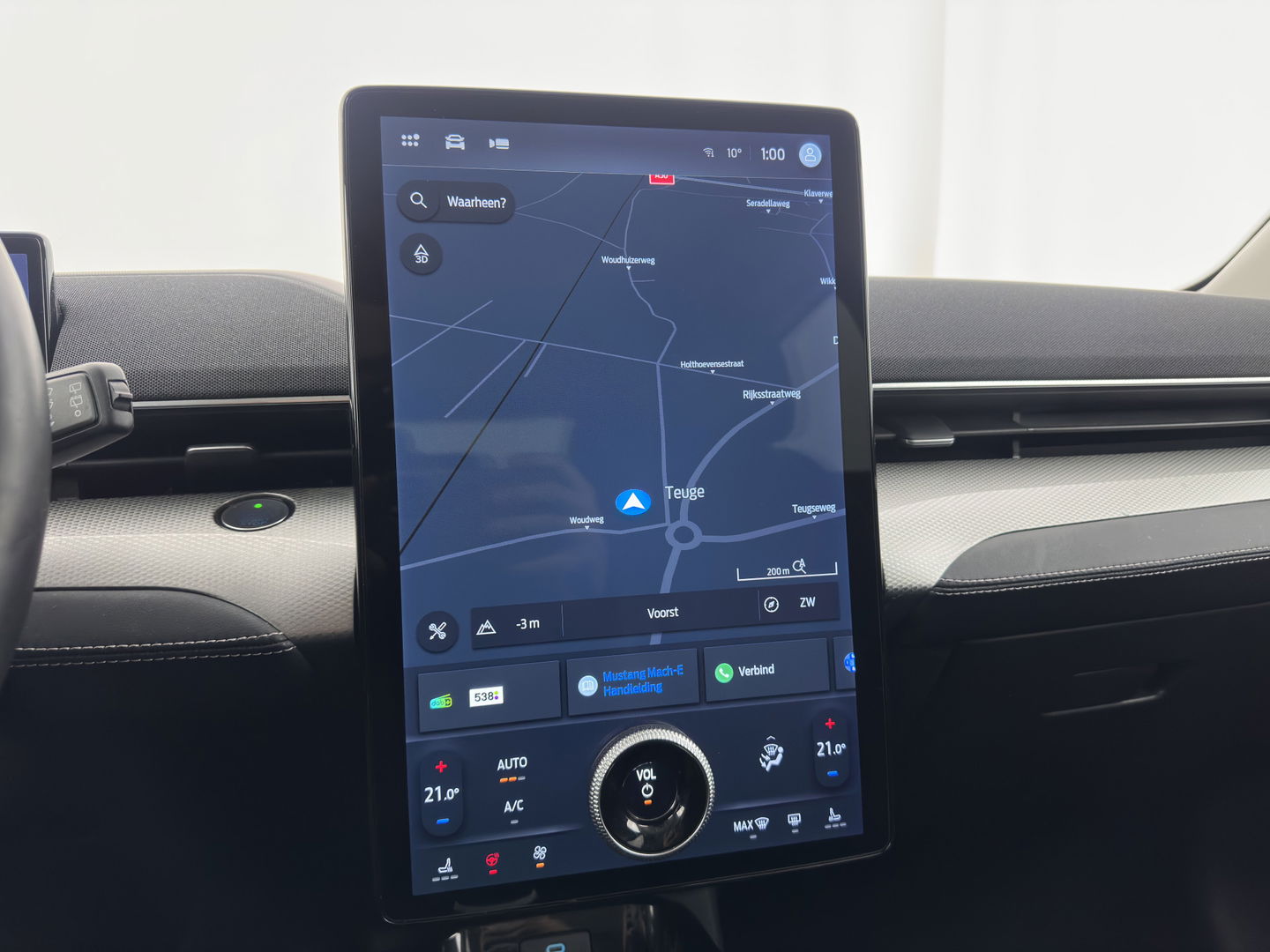 Ford Mustang Mach-E RWD 75 kWh (3-Fase) {SOH-93%} (INCL-BTW) Aut. *LUXURY-LEATHER | FULL-LED | DAB+ | DIGI-COCKPIT | KEYLESS | NAVI-FULLMAP | TOPVIEW | LANE-ASSIST | BLINDSPOT | CARPLAY | HEATED-COMFORTSEATS | PRIVACY-GLASS |TOWBAR | 18"ALU*