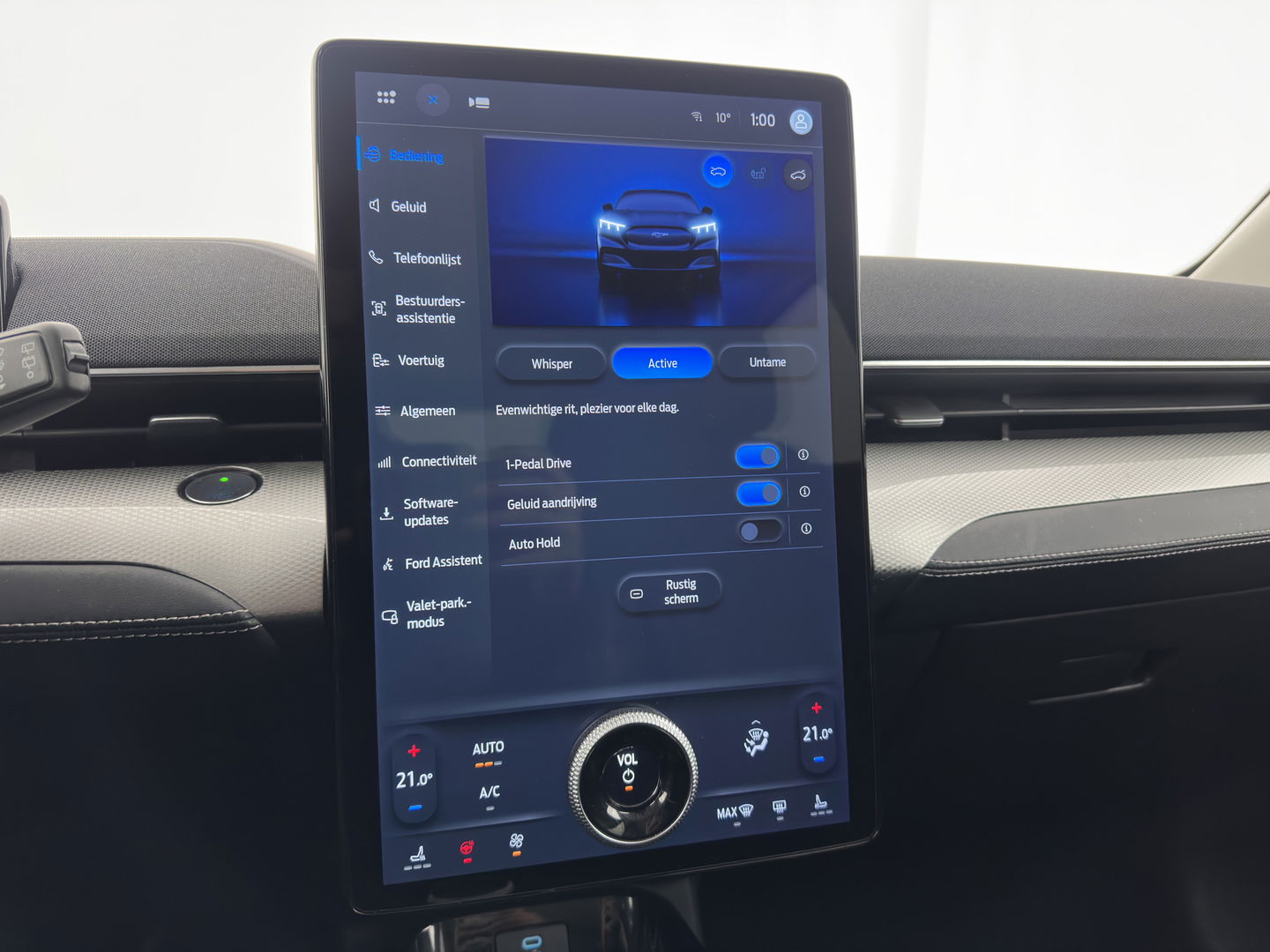 Ford Mustang Mach-E RWD 75 kWh (3-Fase) {SOH-93%} (INCL-BTW) Aut. *LUXURY-LEATHER | FULL-LED | DAB+ | DIGI-COCKPIT | KEYLESS | NAVI-FULLMAP | TOPVIEW | LANE-ASSIST | BLINDSPOT | CARPLAY | HEATED-COMFORTSEATS | PRIVACY-GLASS |TOWBAR | 18"ALU*