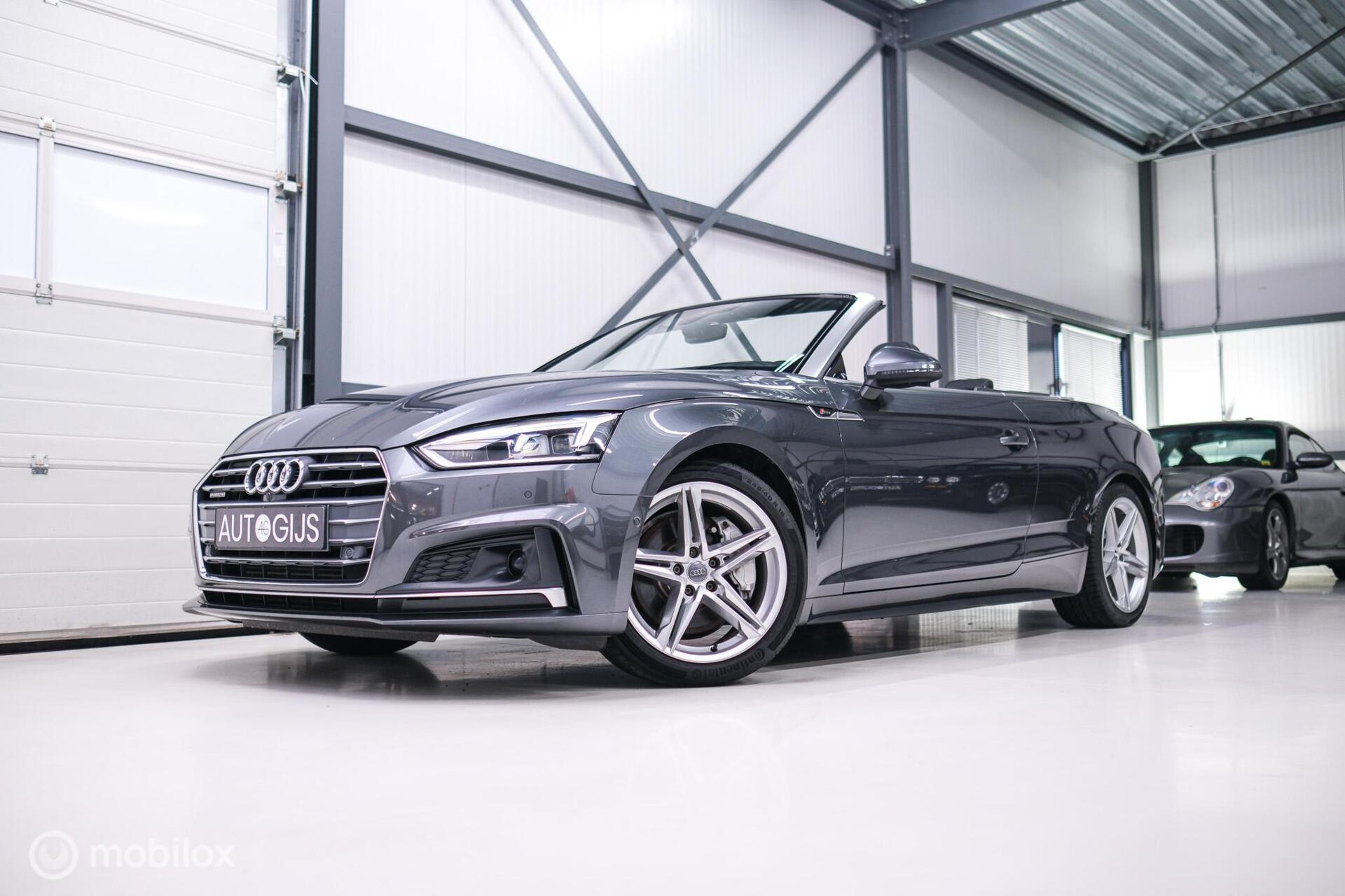 Audi A5 Cabriolet 2.0 TFSI quattro Sport Pro Line S | B&O | VC | HUD | Adaptive cruise | Stoel + stuurwiel verwarming | Trekhaak |