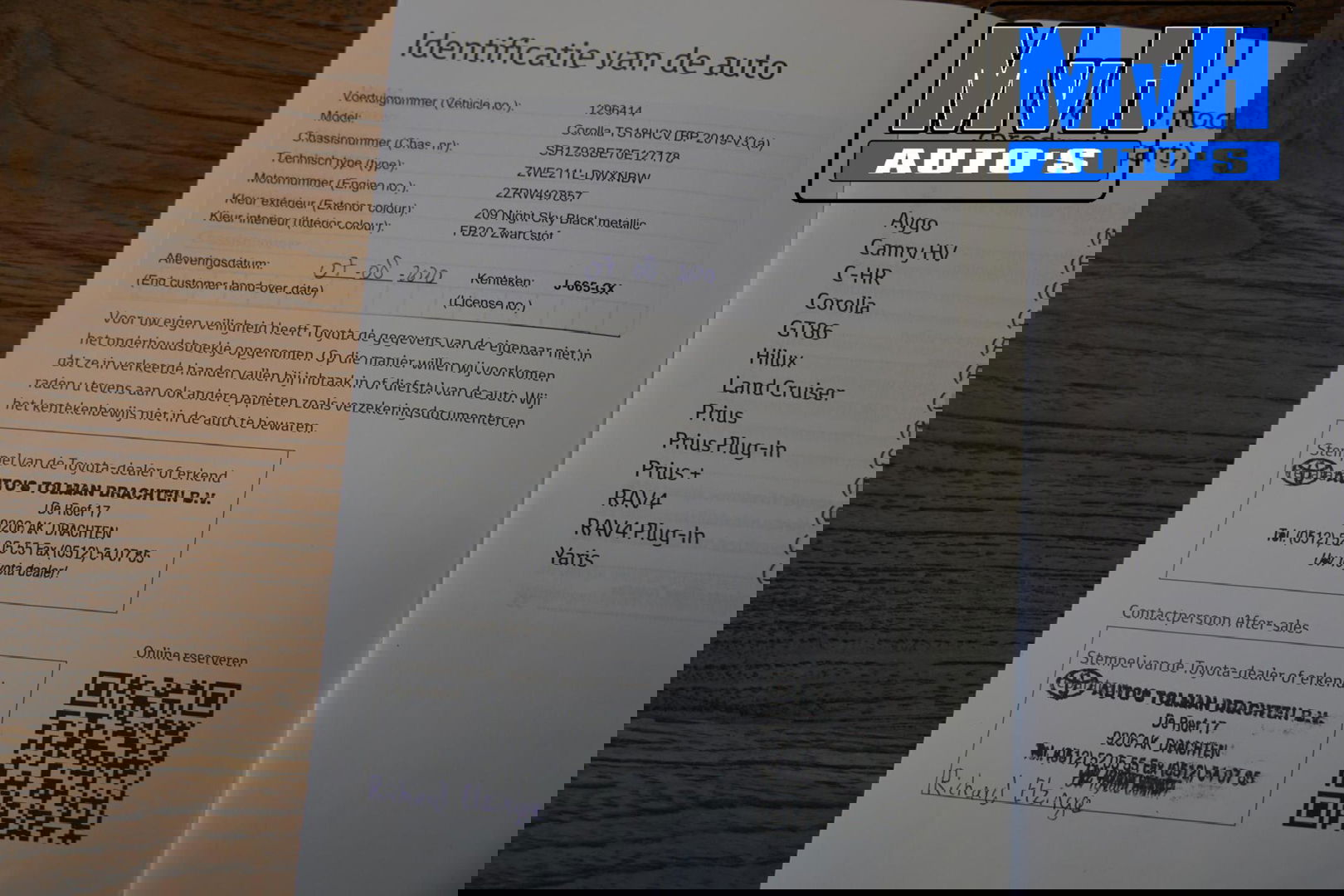 Toyota Corolla Touring Sports 1.8 Hybrid Business Plus|TREKHAAK