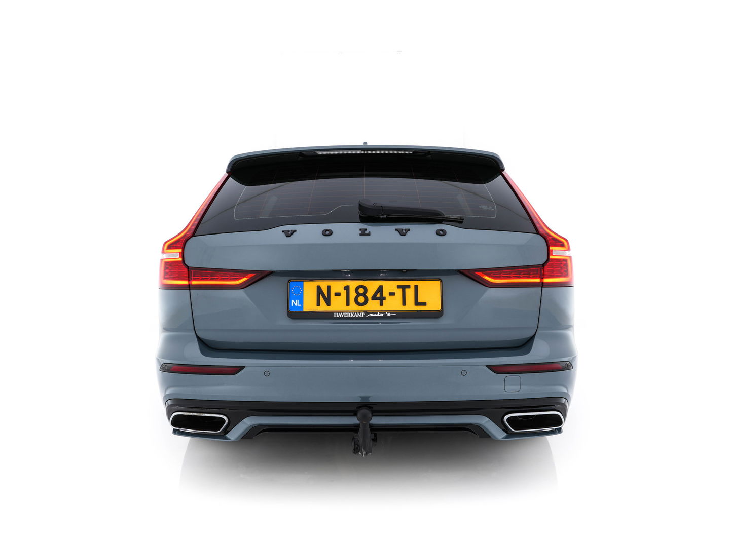 Volvo V60 2.0 B3 R-Design (INCL-BTW) *LEATHER-FABRIC | DIGI-COCKPIT | FULL-LED | MEMORY-PACK | HEATED-SPORTSEATS | LANE-ASSIST | NAVI-FULLMAP | CAMERA | DAB+ | PRIVACY-GLASS | ECC | PDC | TOWBAR | 19''ALU*